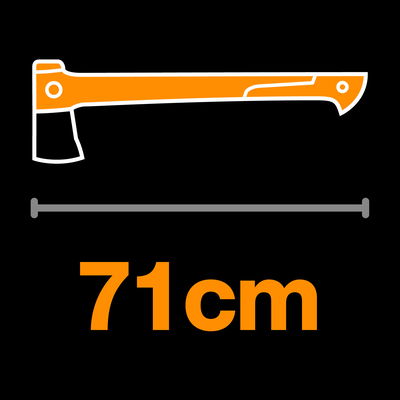 Fiskars Axt X-series X28 Spaltaxt M Klinge, langer Schaft Fiskars Axt X-series X28 Spaltaxt M Klinge, langer Schaft