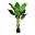 Kunstpflanze Strelitzia nicolai, Höhe ca. 120 cm