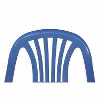 Kinderstuhl aus Kunststoff, blau