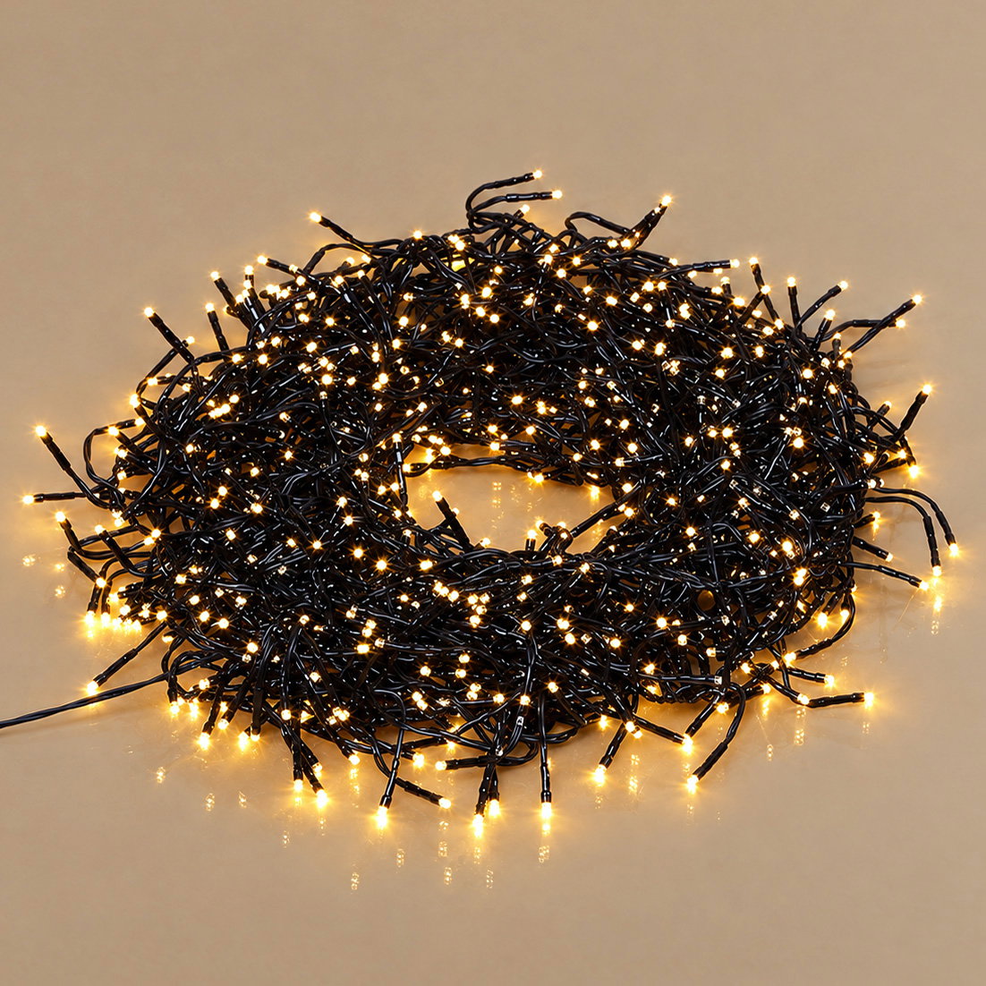 LED Lichterkette Gruppenbeleuchtung, warmweiß, L14 Meter
