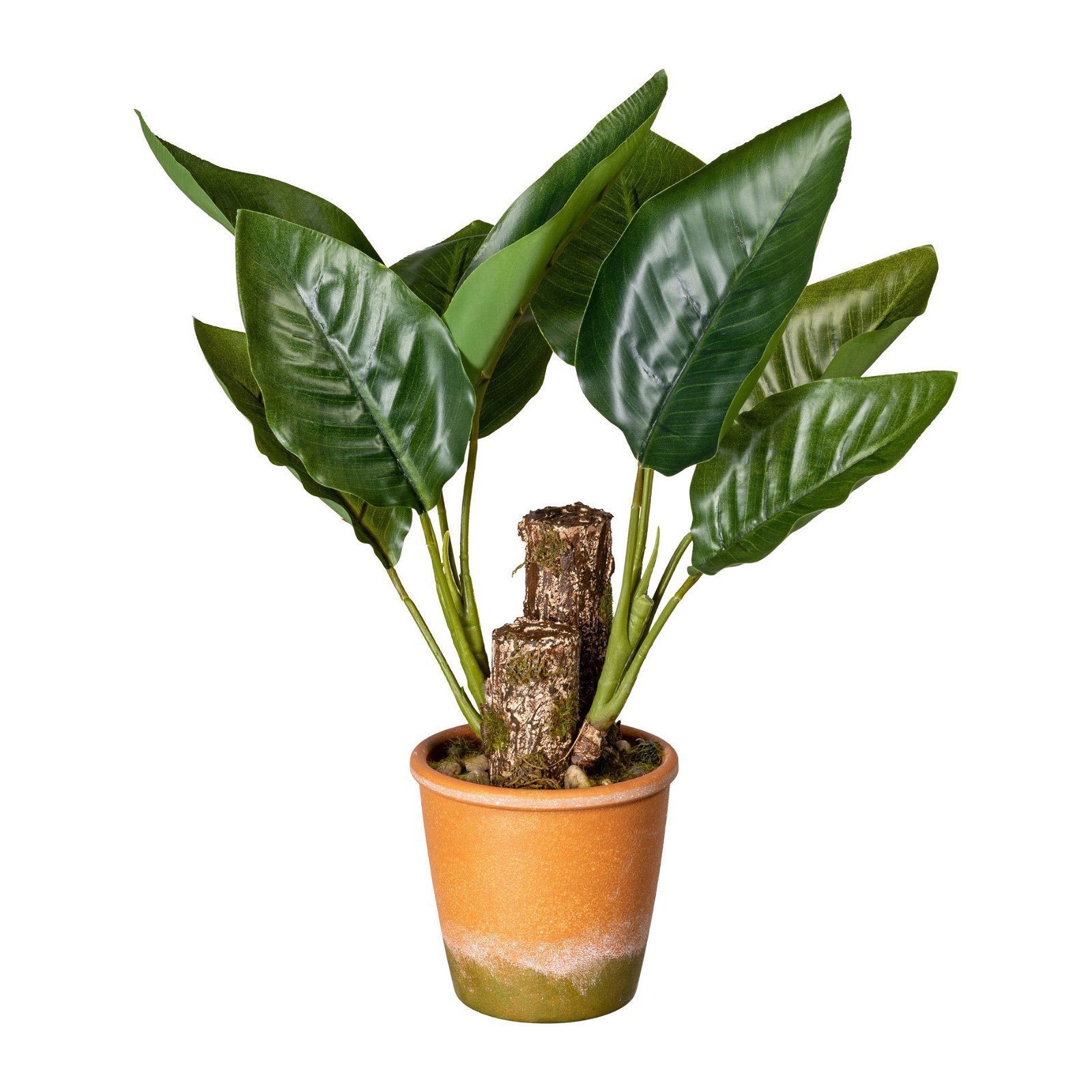 Kunstpflanze Canna-Blattpflanze, Höhe ca. 45 cm