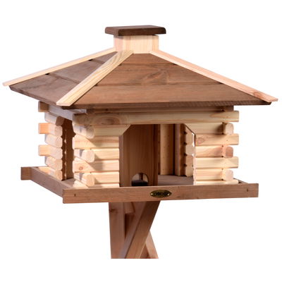 Futterhaus mit Futtersilo, FSC-Holz, 50 x 50 x 38 cm Futterhaus mit Futtersilo, FSC-Holz, 50 x 50 x 38 cm