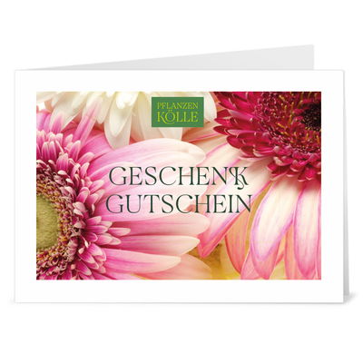 Gutschein zum Ausdrucken 'Gerbera' Gutschein zum Ausdrucken 'Gerbera'