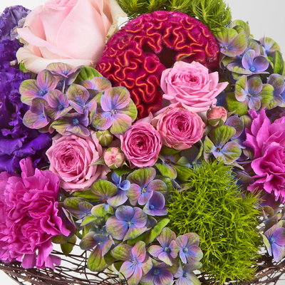 Blumenstrauß 'Sommertanz', handgebunden Blumenstrauß 'Sommertanz', handgebunden
