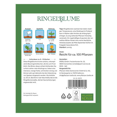 Kölles Beste Blumensamen, Ringelblume