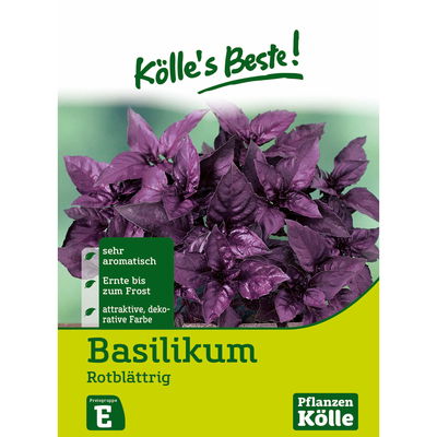 Kölles Beste Kräutersamen Basilikum rotblättrig Kölles Beste Kräutersamen Basilikum rotblättrig