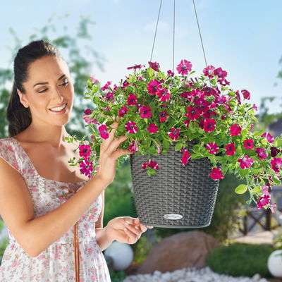 Lechuza 'Nido Cottage 35', granit, ca. Ø 35 x H 23 cm