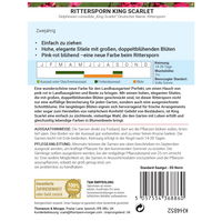 Thompson & Morgan Rittersporn 'King Scarlett', rosarot