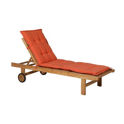 Liegenauflage 'Panama', orange, ca. 200 x 60 cm Liegenauflage 'Panama', orange, ca. 200 x 60 cm