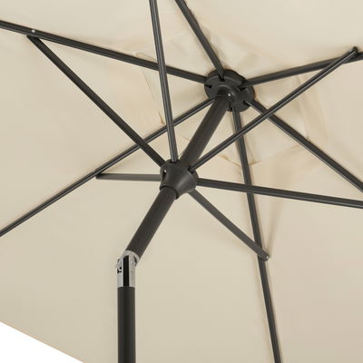 Mittelstockschirm 'Bilbao', Ø ca. 220 cm, natur Mittelstockschirm 'Bilbao', Ø ca. 220 cm, natur