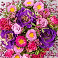 Blumenstrauß 'Warmherzig', handgebunden Blumenstrauß 'Warmherzig', handgebunden