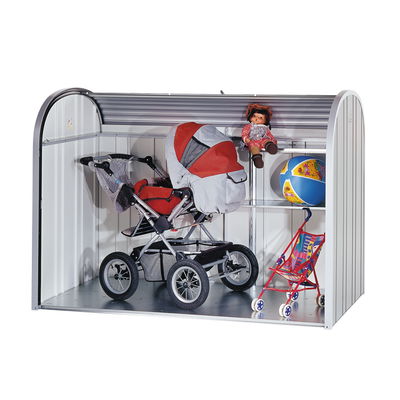 Biohort Gartenbox 'StoreMax' Gr. 190, quarzgrau-metallic, ca. 190 x 97 x 136 cm