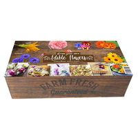 Anzuchtkiste Farm Fresh essbare Blumen, Saatgut, Anzuchterde