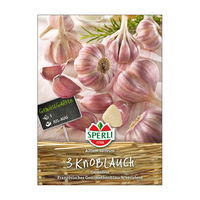 Knoblauch 'Germidour',  weiß, violett, 3 Knollen