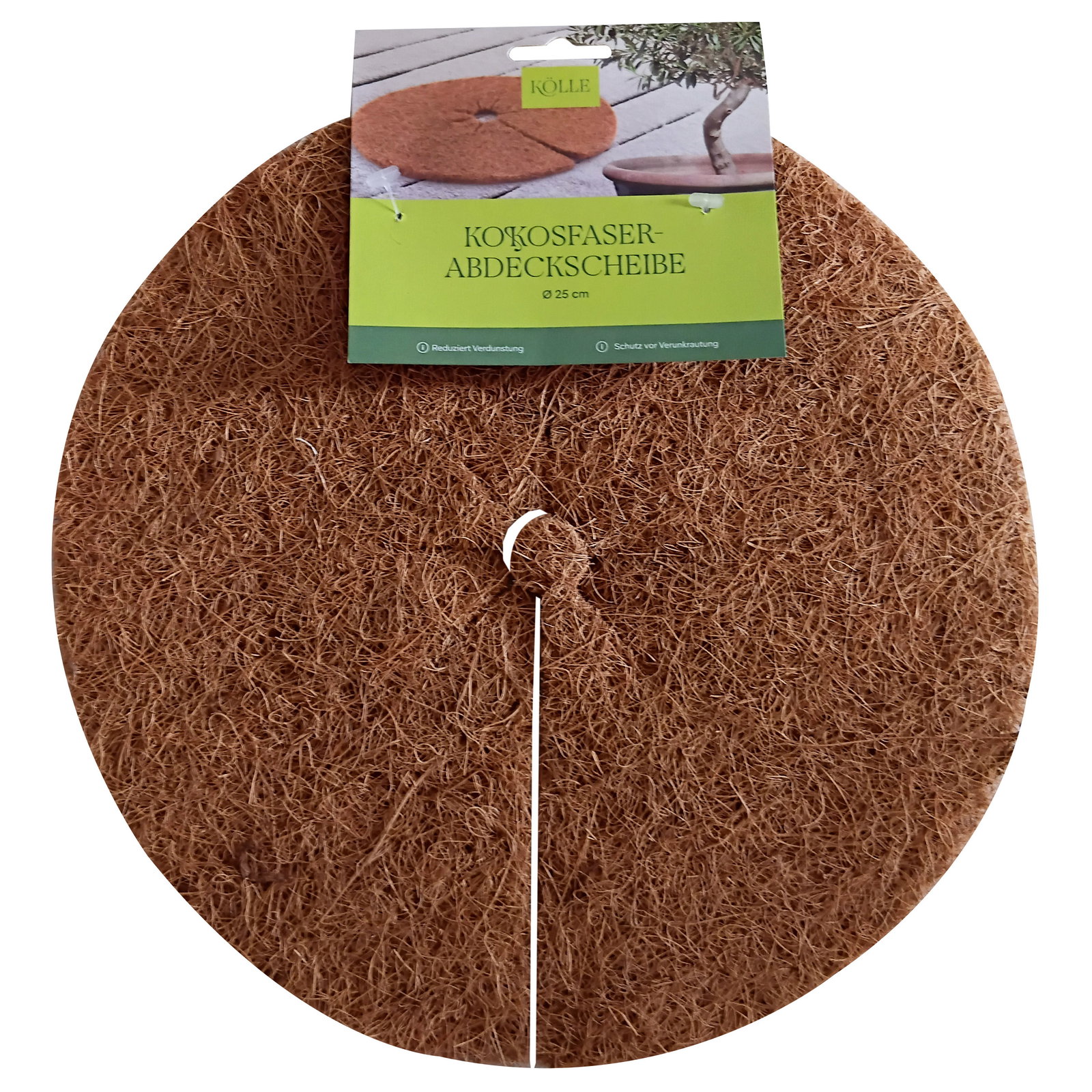 Kölle Kokosabdeckscheibe, ca. Ø 25 cm Kölle Kokosabdeckscheibe, ca. Ø 25 cm