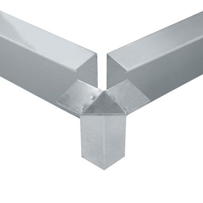 Schneckenblech, verzinkt, Stahlblech, H20 x L100 cm Schneckenblech, verzinkt, Stahlblech, H20 x L100 cm