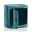Lechuza 'Pila Color Storage', petrolblau, 35 x 35 x H 32,5 cm