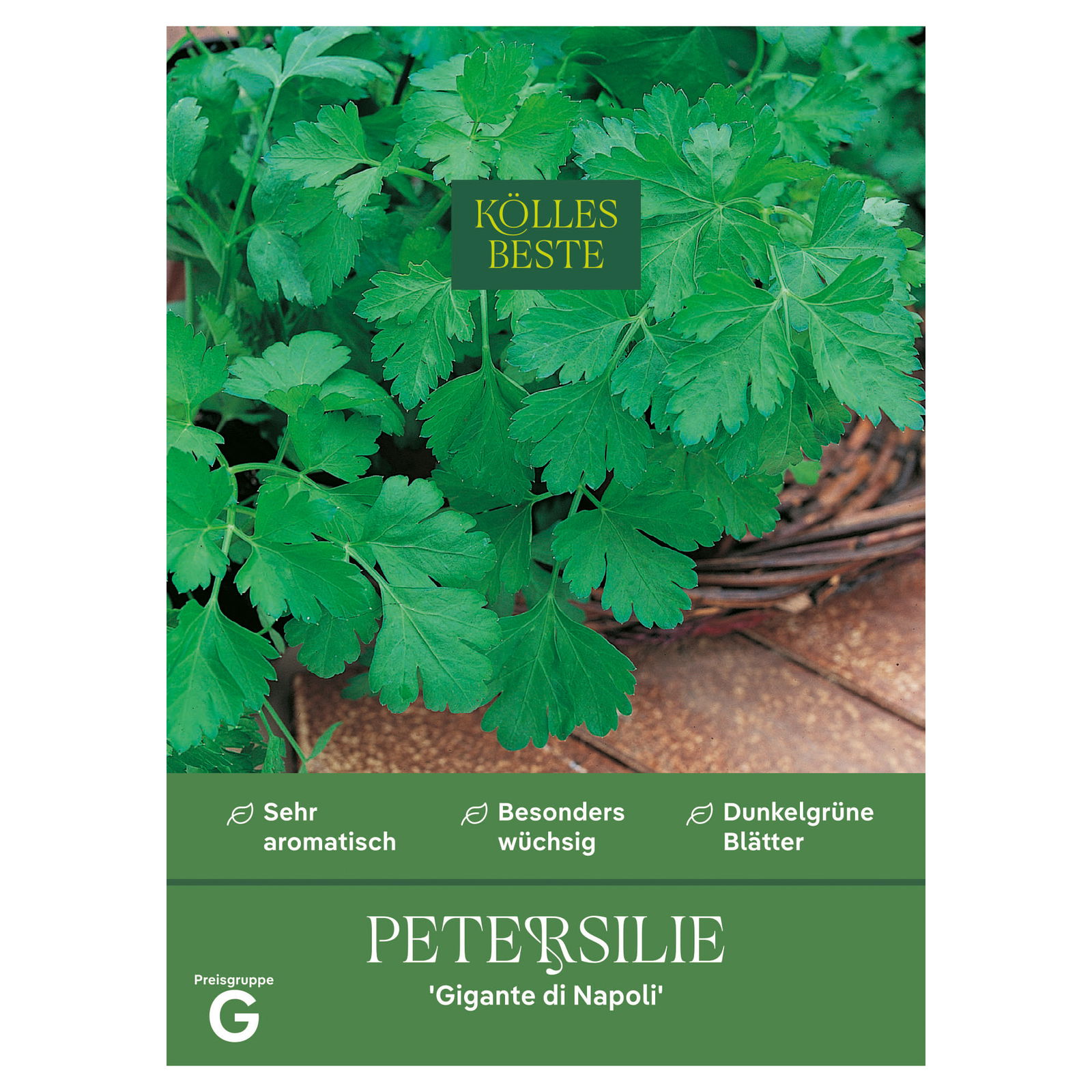Kölles Beste Kräutersamen, Petersilie 'Gigante di Napoli' Kölles Beste Kräutersamen, Petersilie 'Gigante di Napoli'