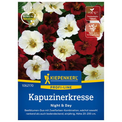 Kapuzinerkresse 'Night&Day', bunt, ca. 20 Samen Kapuzinerkresse 'Night&Day', bunt, ca. 20 Samen