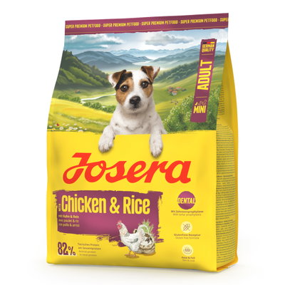 Josera Hundefutter Adult mit Huhn & Reis, 900 g Josera Hundefutter Adult mit Huhn & Reis, 900 g