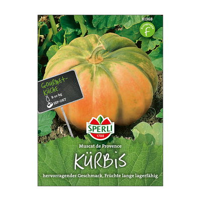 Gemüsesamen, Kürbis 'Muscat de Provence'