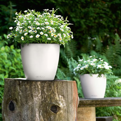 Lechuza 'Classico Color 18', weiß, ca. Ø 19 x H 17 cm