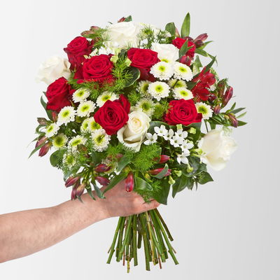 Blumenstrauß 'So verliebt', handgebunden Blumenstrauß 'So verliebt', handgebunden