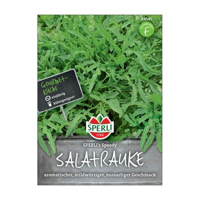 Kräutersamen, Salatrauke 'SPERLI’s Speedy' Kräutersamen, Salatrauke 'SPERLI’s Speedy'