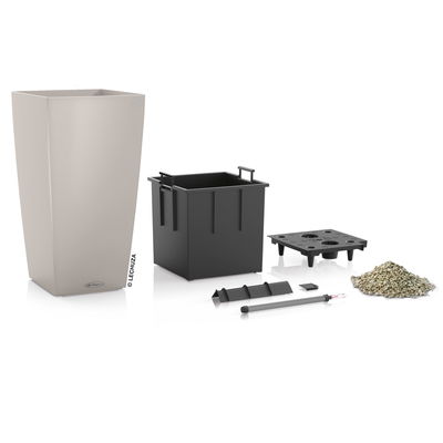 Lechuza 'Cubico Color 30', sandbraun, ca. 29,5 x 29,5 x H 56,5 cm Lechuza 'Cubico Color 30', sandbraun, ca. 29,5 x 29,5 x H 56,5 cm