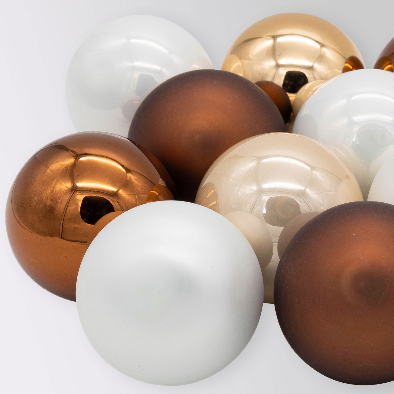 Kugelmix 'Sternenklar', Ø 6 cm, 49 Stück