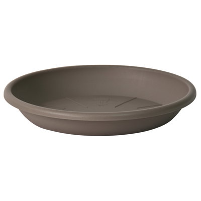 Euro 3 Plast Untersetzer 'Medea', taupe, ca. Ø 20 x H 3,3 cm