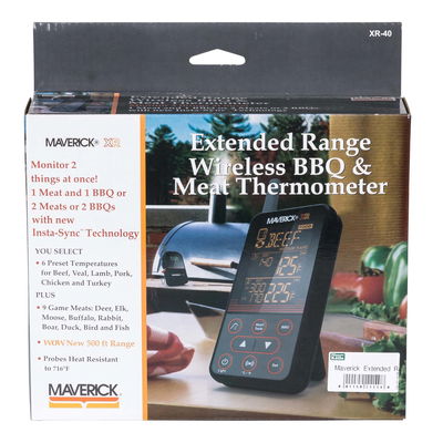 XR-40 Extended Range Probe Digital BBQ & Meat Thermometer