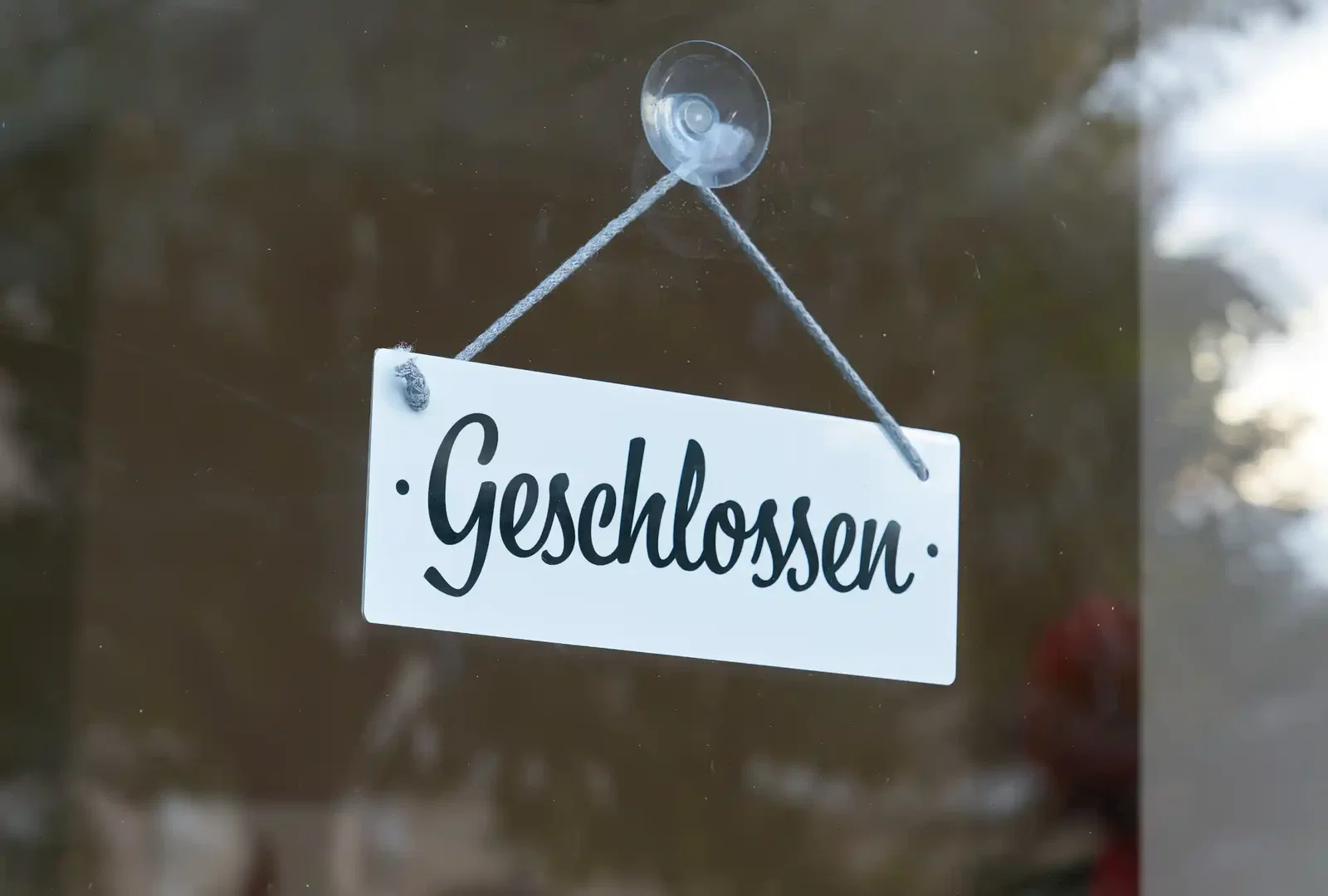 Restaurant momentan geschlossen