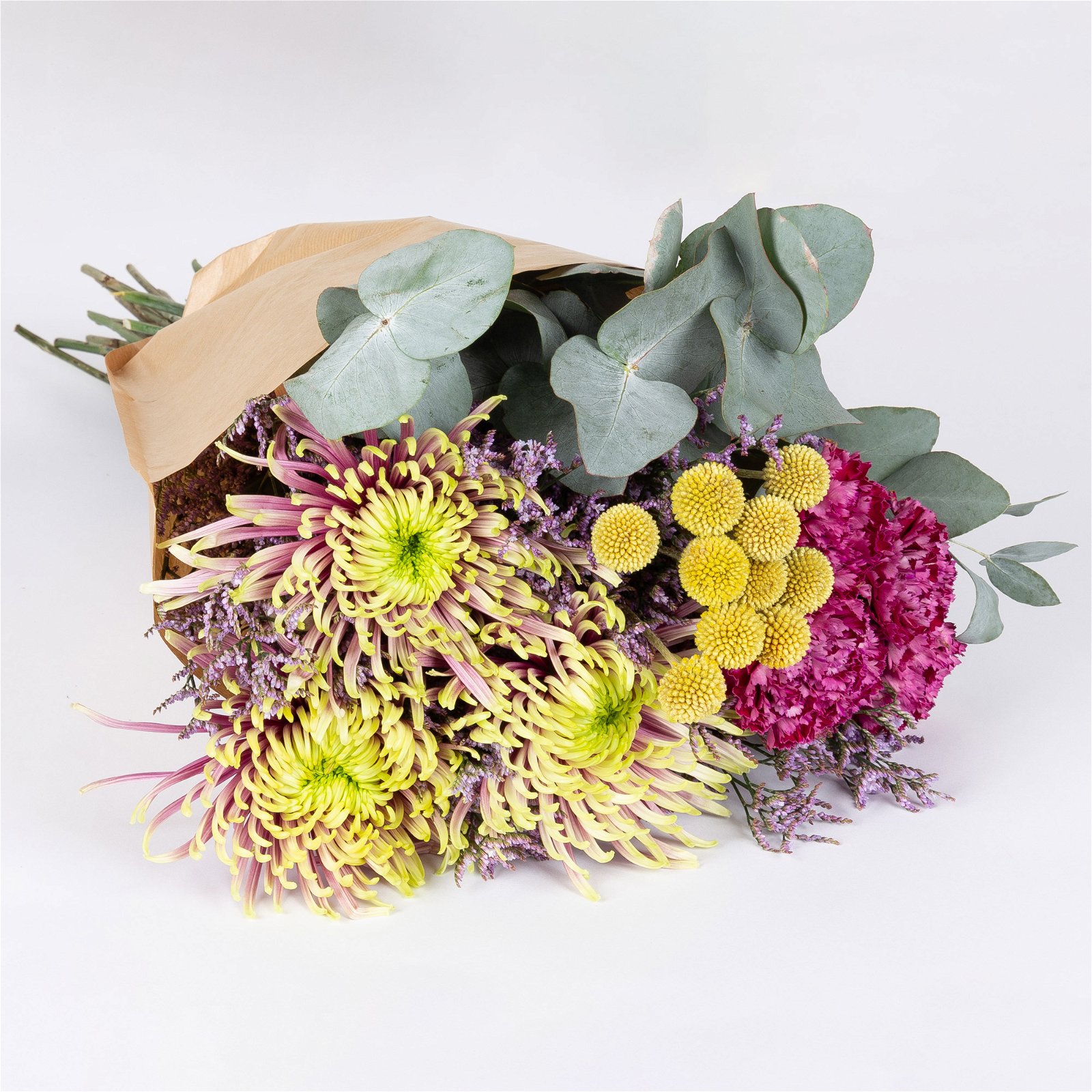Gemischter Blumenbund 'Baltazar mit Nelke' inkl. gratis Grußkarte