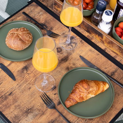 Bo-camp Klapptisch 'Greene', braun, ca. 120 x 60 cm Bo-camp Klapptisch 'Greene', braun, ca. 120 x 60 cm