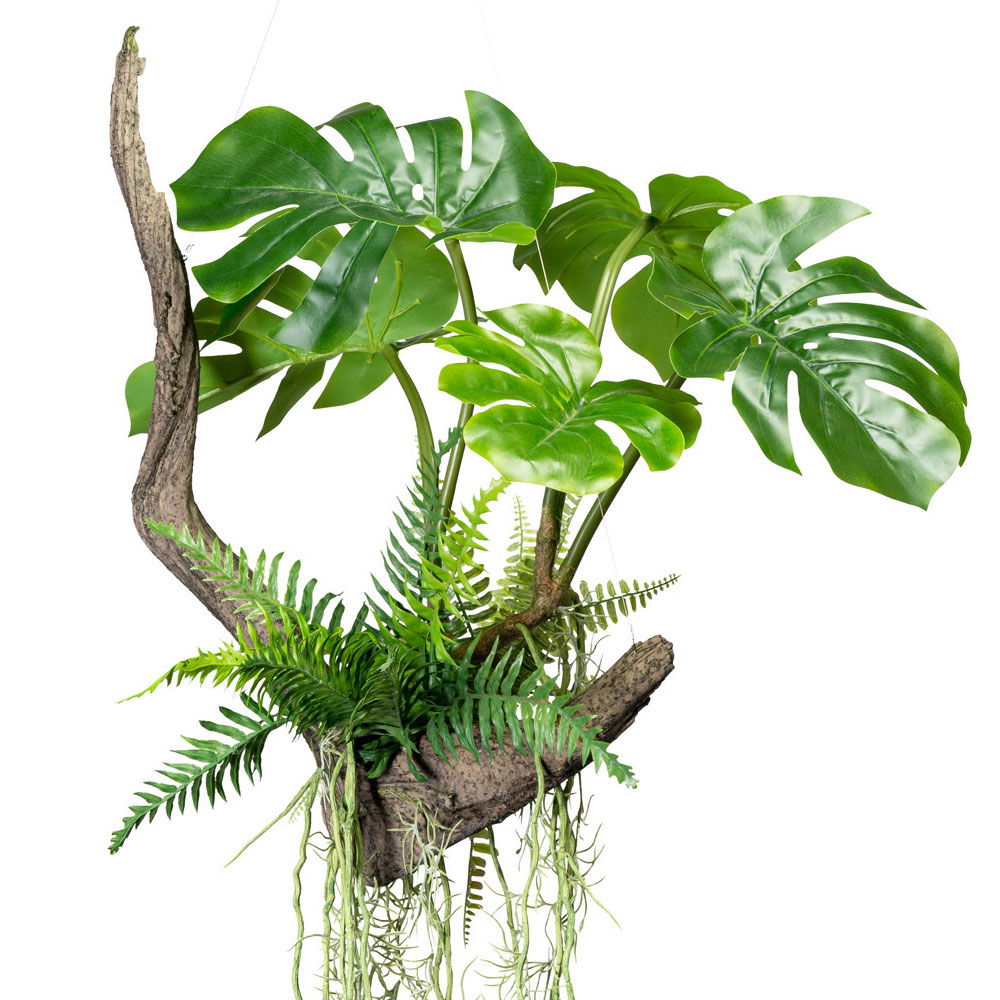 Künstlicher Splitphilodendron, 50 x H 50-160 cm