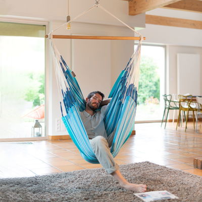 Hängesessel 'Habana Azure', blau