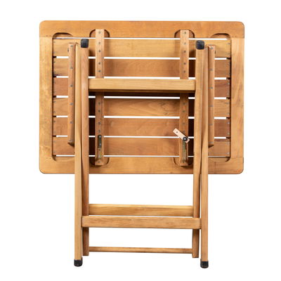 Holztisch 'Matera', Buchenholz, ca. 80 x 60 x 75 cm