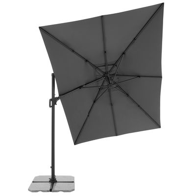 Pendelschirm 'Ravenna HFX', anthrazit, 340 x 270 cm Pendelschirm 'Ravenna HFX', anthrazit, 340 x 270 cm