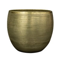 Kölle Pflanzgefäß 'Rowen', grün, ca. Ø 31 x H 28 cm