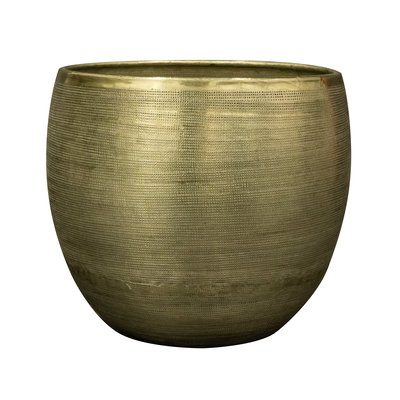 Kölle Pflanzgefäß 'Rowen', grün, ca. Ø 31 x H 28 cm