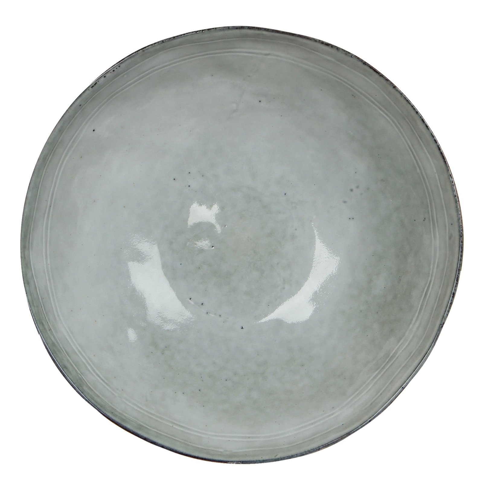 Teller 'Tabo', grau, Keramik, Ø 26,5 cm
