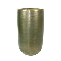 Kölle Pflanzgefäß 'Rowen High', grün, ca. Ø 41 x H 72 cm