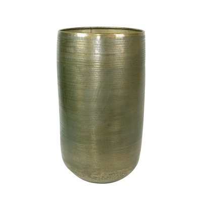 Kölle Pflanzgefäß 'Rowen High', grün, ca. Ø 41 x H 72 cm
