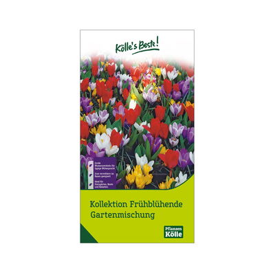 Frühblühende Gartenmischung, 50 Blumenzwiebeln Frühblühende Gartenmischung, 50 Blumenzwiebeln