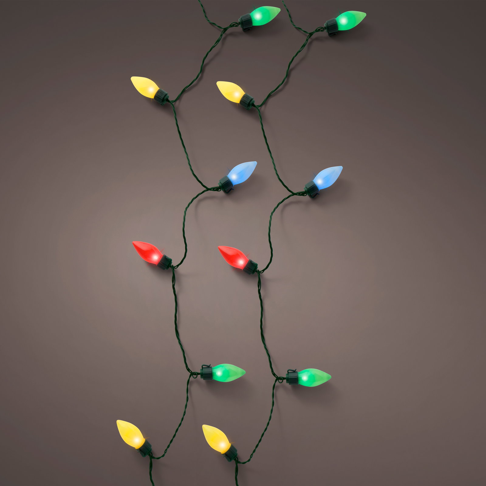 LED-Partylichterkette, 100 bunte LEDs, Länge ca. 19,80 m LED-Partylichterkette, 100 bunte LEDs, Länge ca. 19,80 m