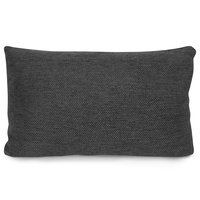 Kölles Beste Knuffelkissen 'Twist', anthrazit, ca. 45 x 25 cm