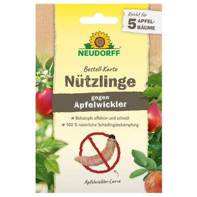 Neudorff Bestell-Set Nützlinge gegen Apfelwickler, 5 Mio Stück Neudorff Bestell-Set Nützlinge gegen Apfelwickler, 5 Mio Stück