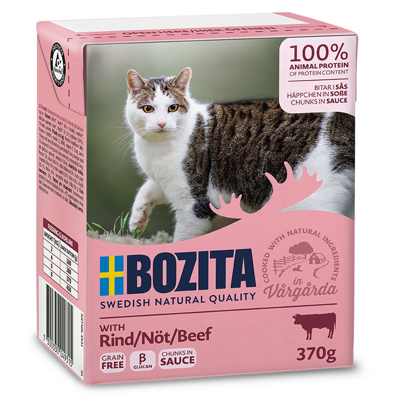 Bozita Katzenfutter, Rind, 370 g