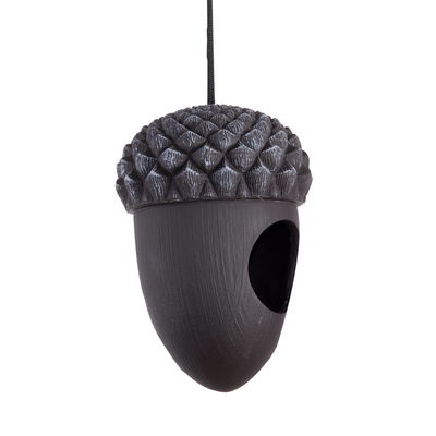 Futterhaus 'Eichel', braun, PVC, PP, 11,0 x 11,2 x 16,1 cm Futterhaus 'Eichel', braun, PVC, PP, 11,0 x 11,2 x 16,1 cm